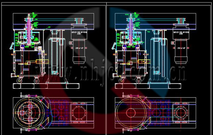 行星攪拌機(jī)圖紙1